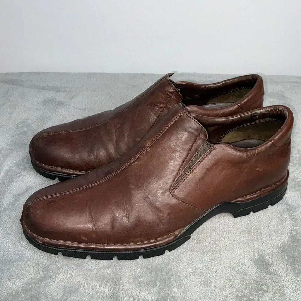 Cole Haan Air Shoes Loafer Men Size 8M Brown‎ Casual/Dress Slip On C08634